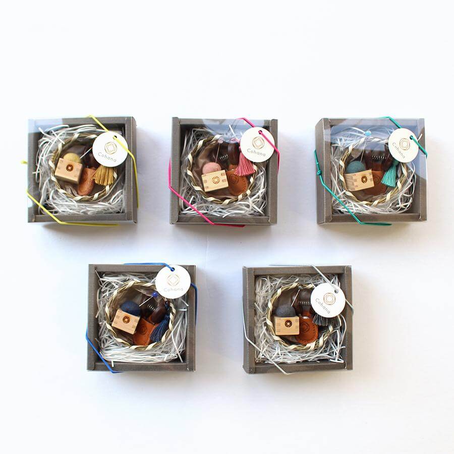 関の豆ばさみと豆枡の針山セット - Cohana Online Store